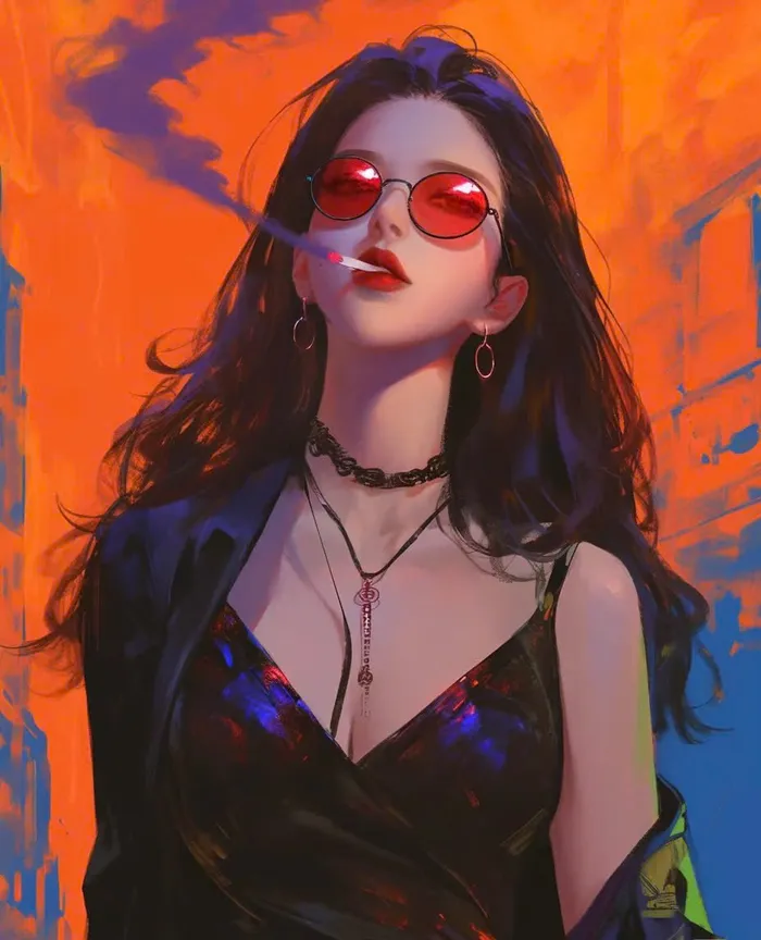 hình ảnh hút thuốc buồn đầy tâm trạng cực chất 19