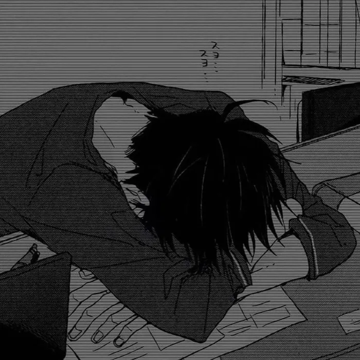 hình ảnh sad boy anime
