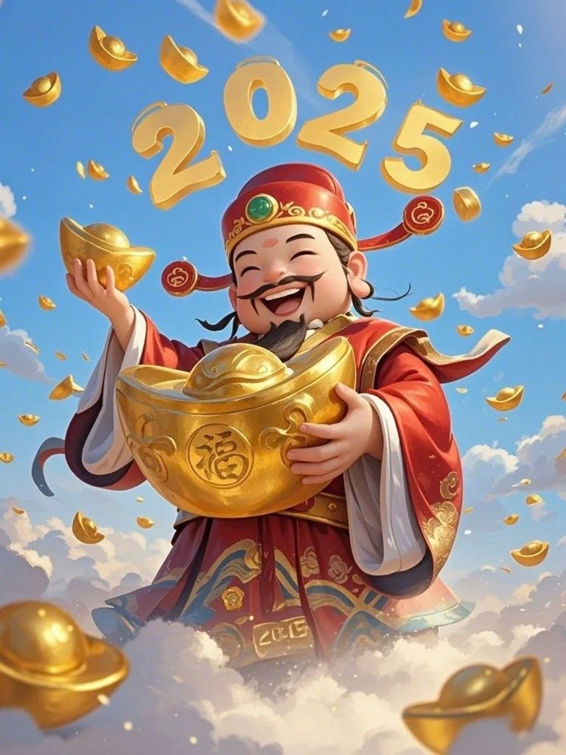 hình ảnh thần tài phát lộc