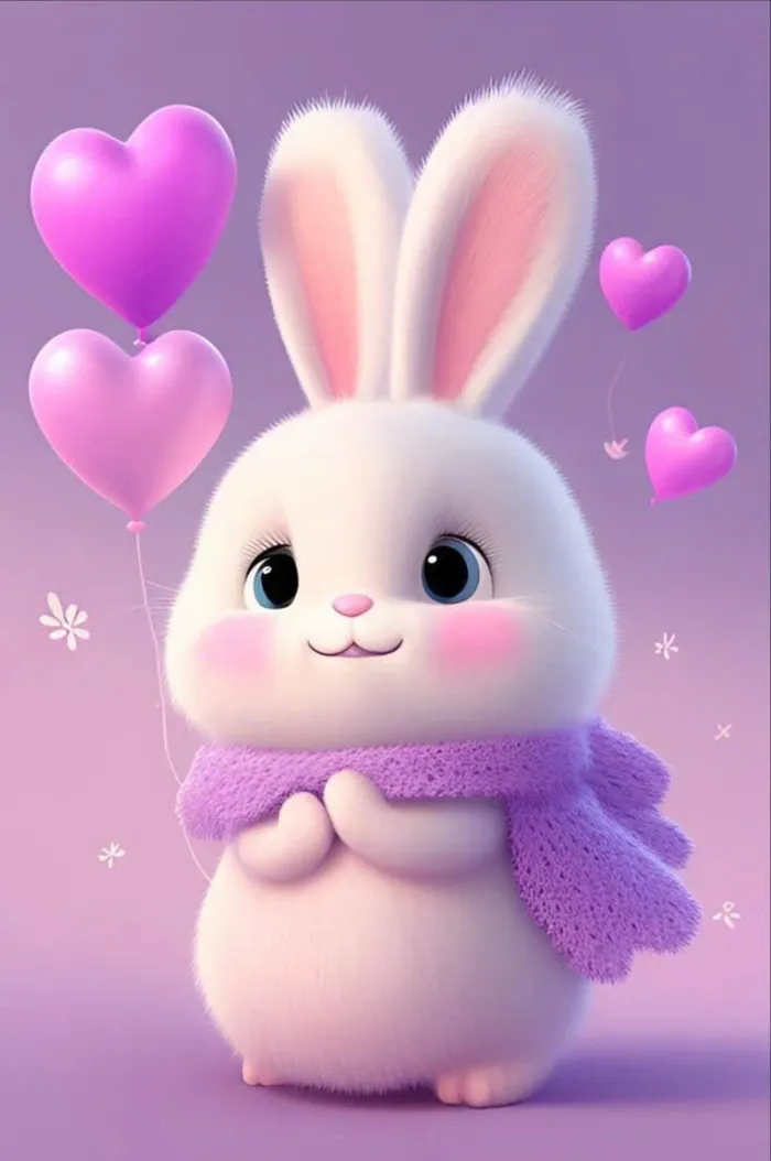 hình ảnh thỏ vô tri