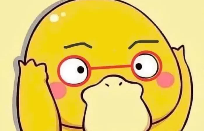 Bộ sưu tập avatar vịt vàng đáng yêu, hài hước và độc đáo