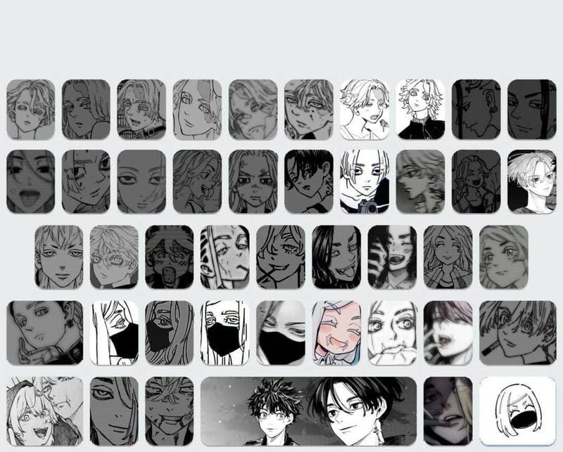 hình bàn phím cute