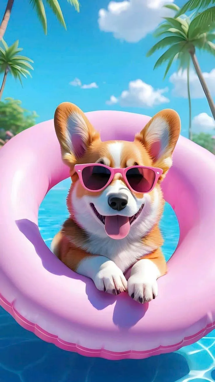 hình chú chó cute