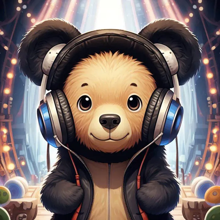 hình con gấu cute