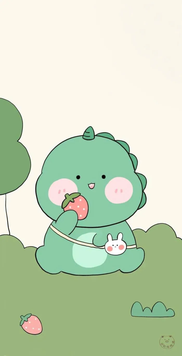 hình con khủng long cute