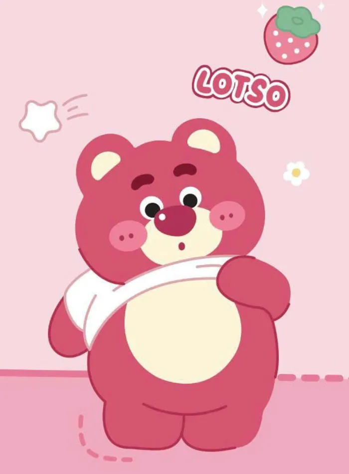 hình gấu dâu lotso