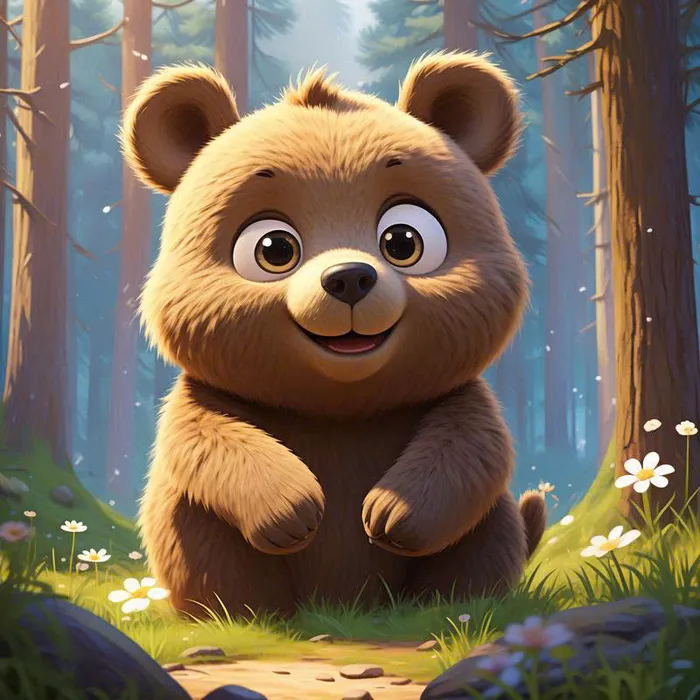 hình gấu tuyết cute