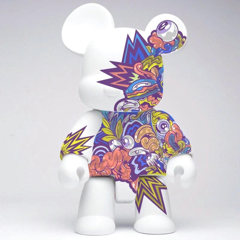 hình nền bearbrick 4k