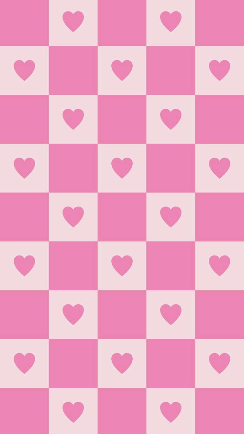 hình nền caro hồng