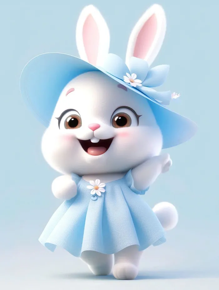 hình nền con thỏ cute