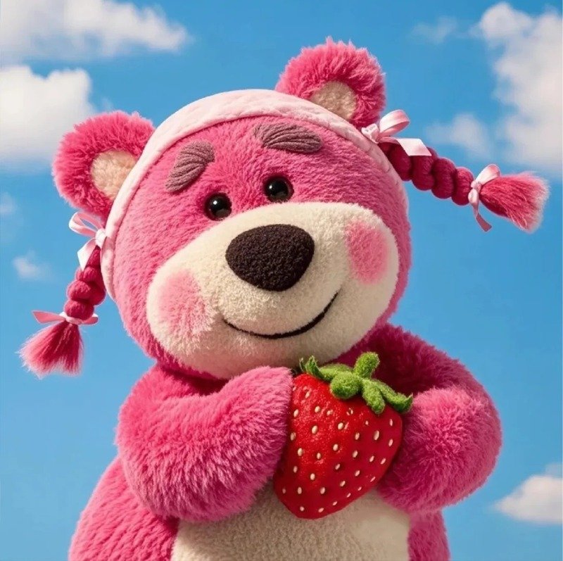 hình nền đẹp gấu dâu