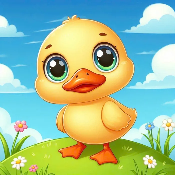 hình nền điện thoại con vịt cute