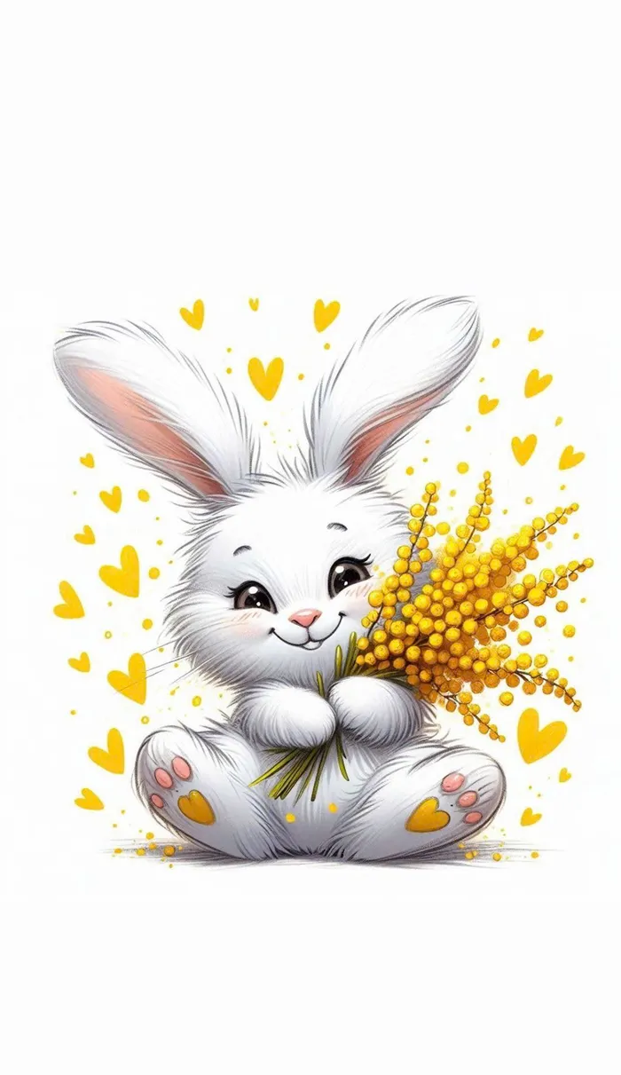 hình nền điện thoại thỏ