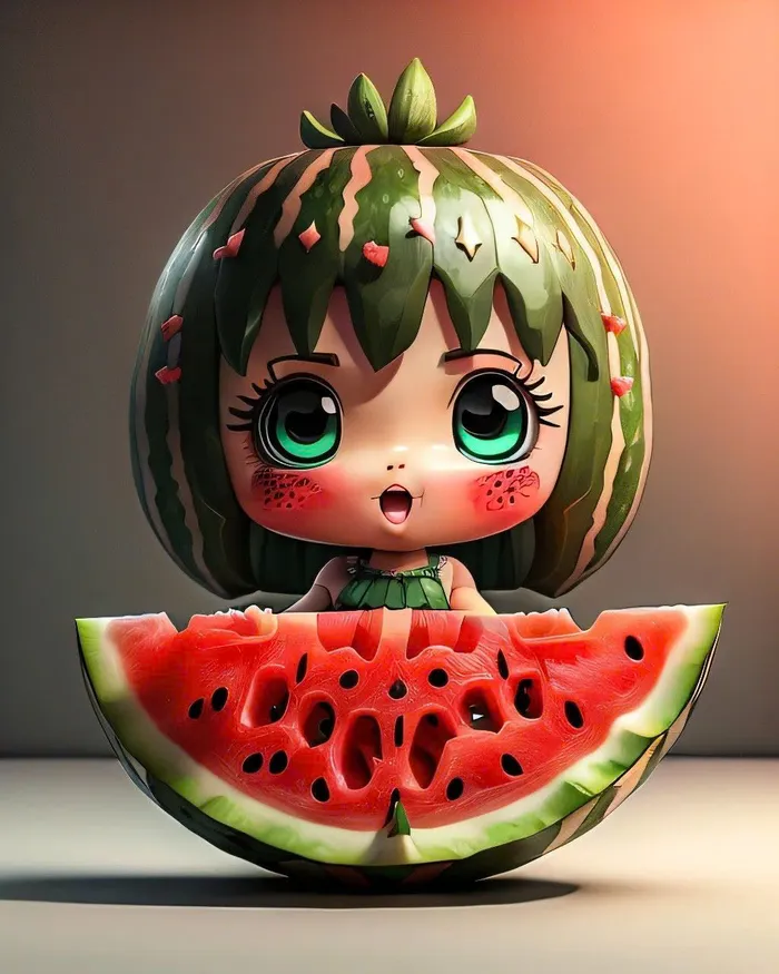 hình nền dưa hấu