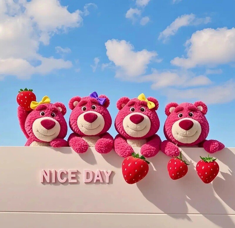 hình nên gấu dâu