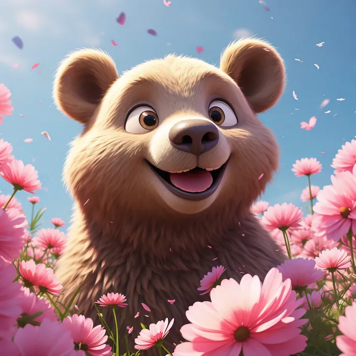 hình nền gấu trắng cute