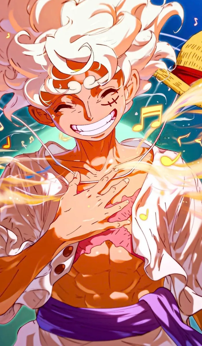 hình nền luffy gear 5