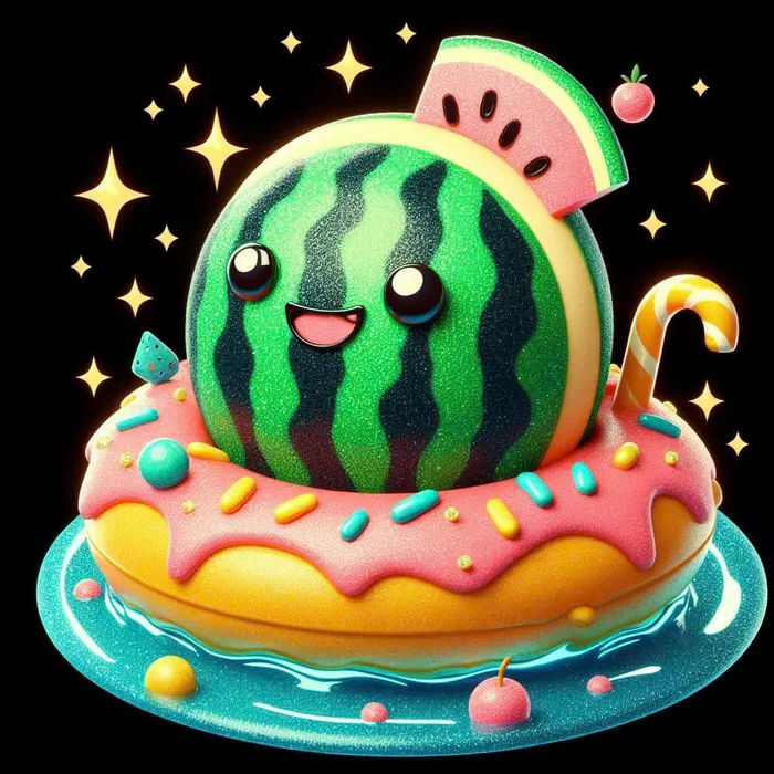 hình nền máy tính dưa hấu