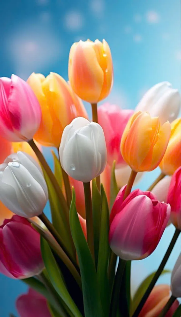 hình nền máy tính hoa tulip