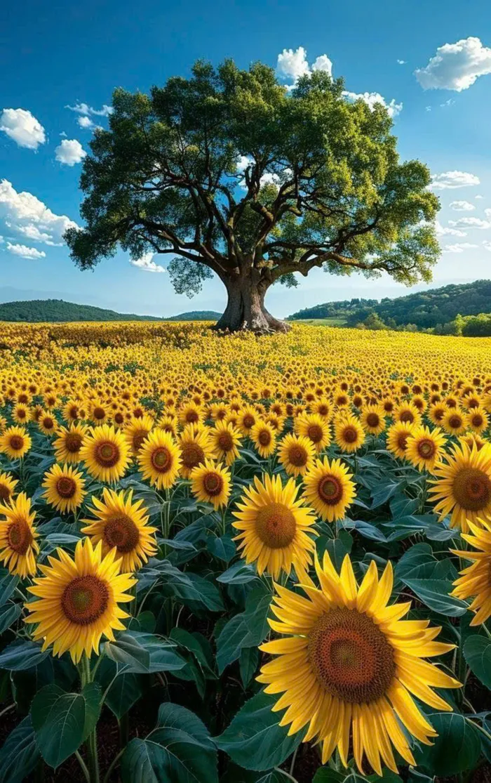 hình nền powerpoint hoa hướng dương