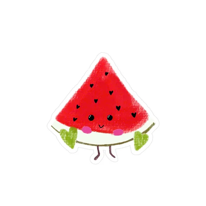 hình nền quả dưa hấu cute