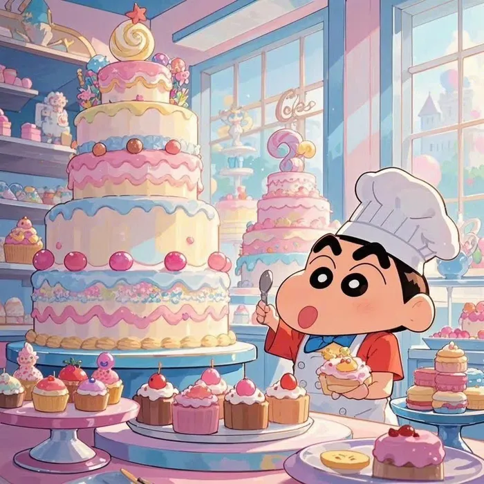 hình nền shin cậu bé bút chì