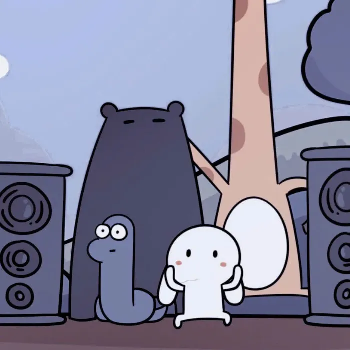 hình nền thỏ bảy màu