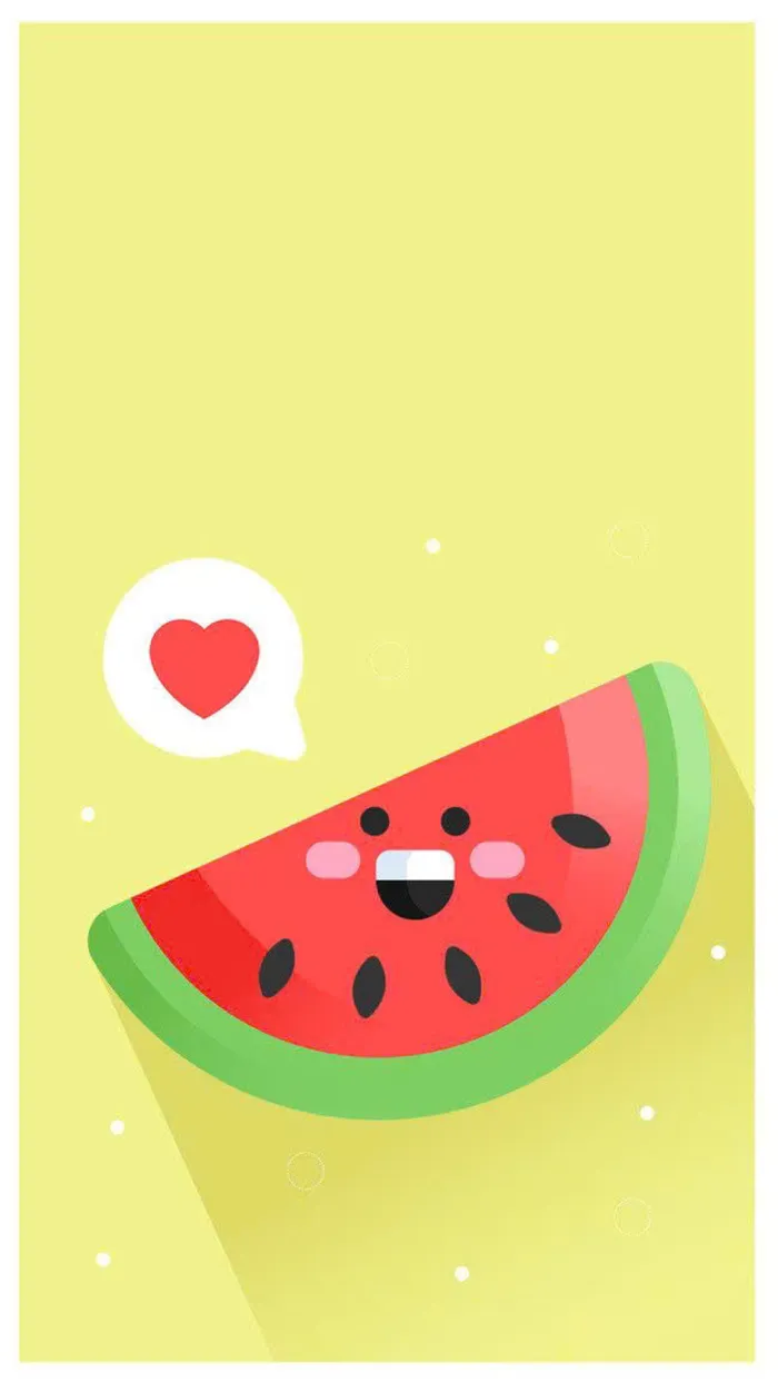 hình nền trái cây cute