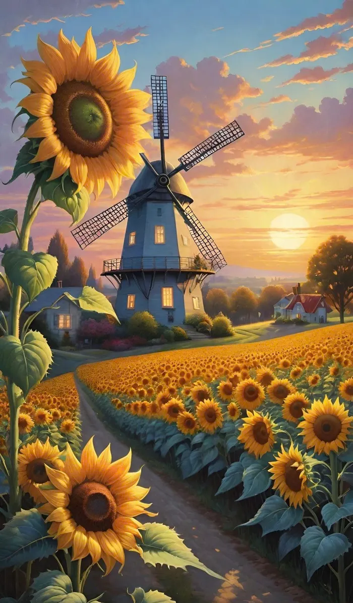 hoa hướng dương hình nền