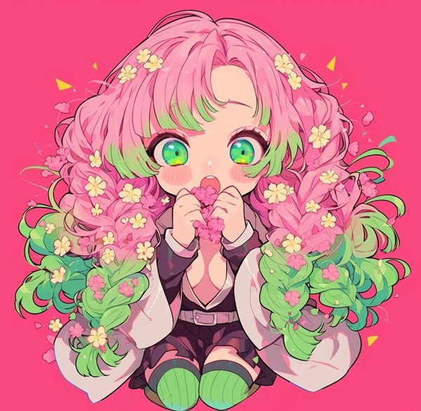 kanroji chibi đáng yêu