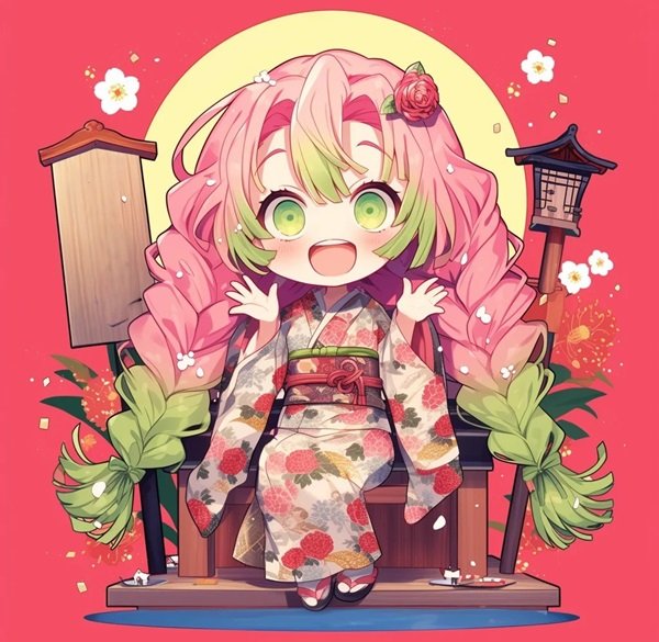 kanroji mitsuri chibi 4k