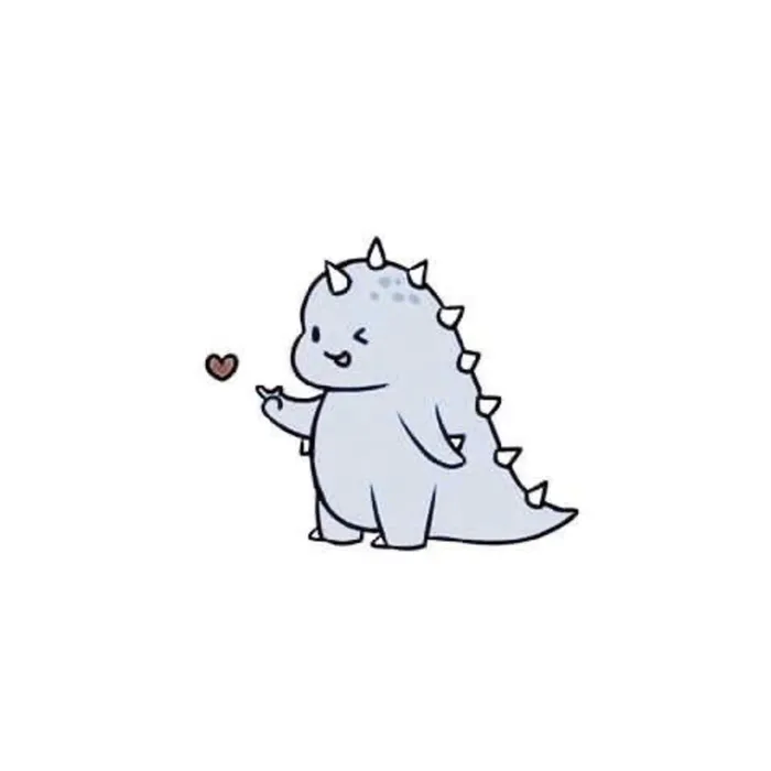 khủng long dễ thương