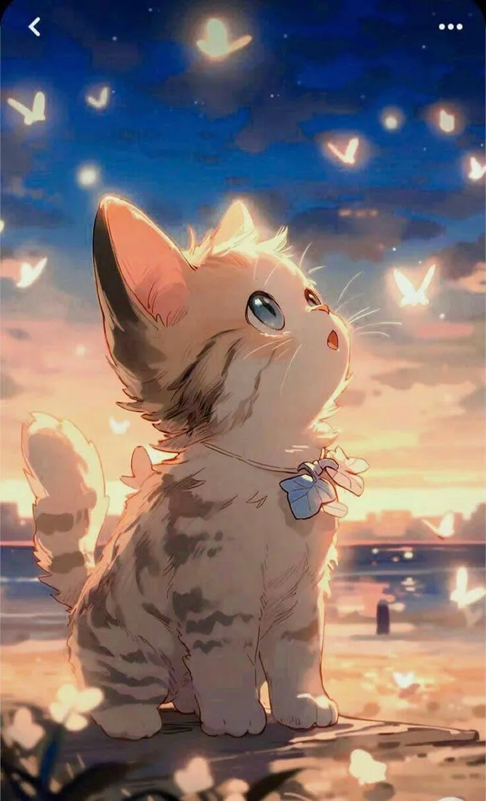 mèo dễ thương ảnh