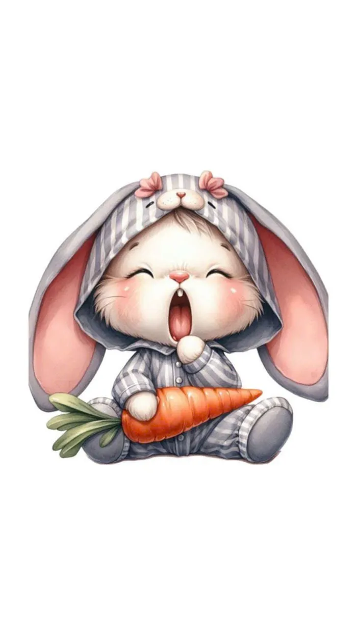 nền điện thoại con thỏ dễ thương