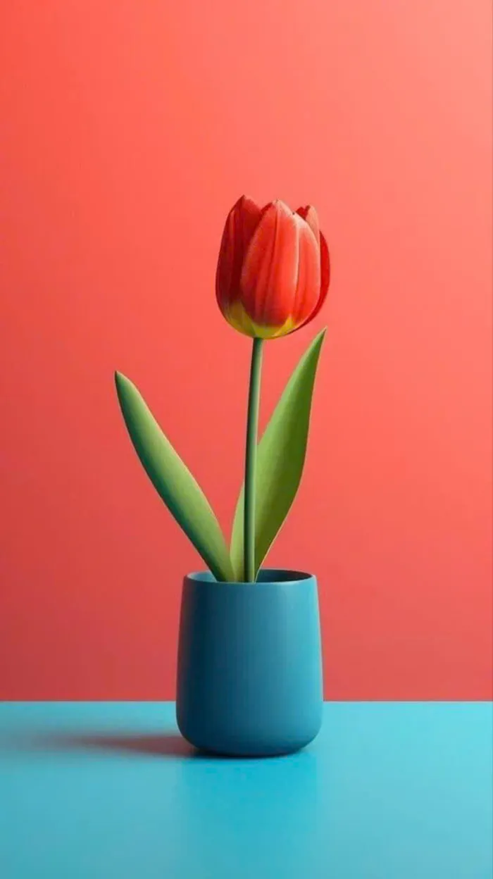 nền hoa tulip