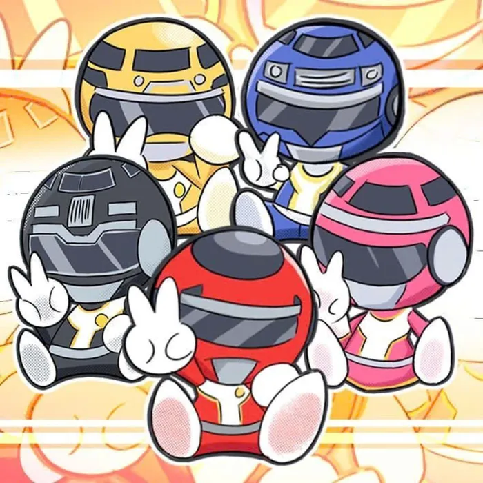 siêu nhân điện quang chibi