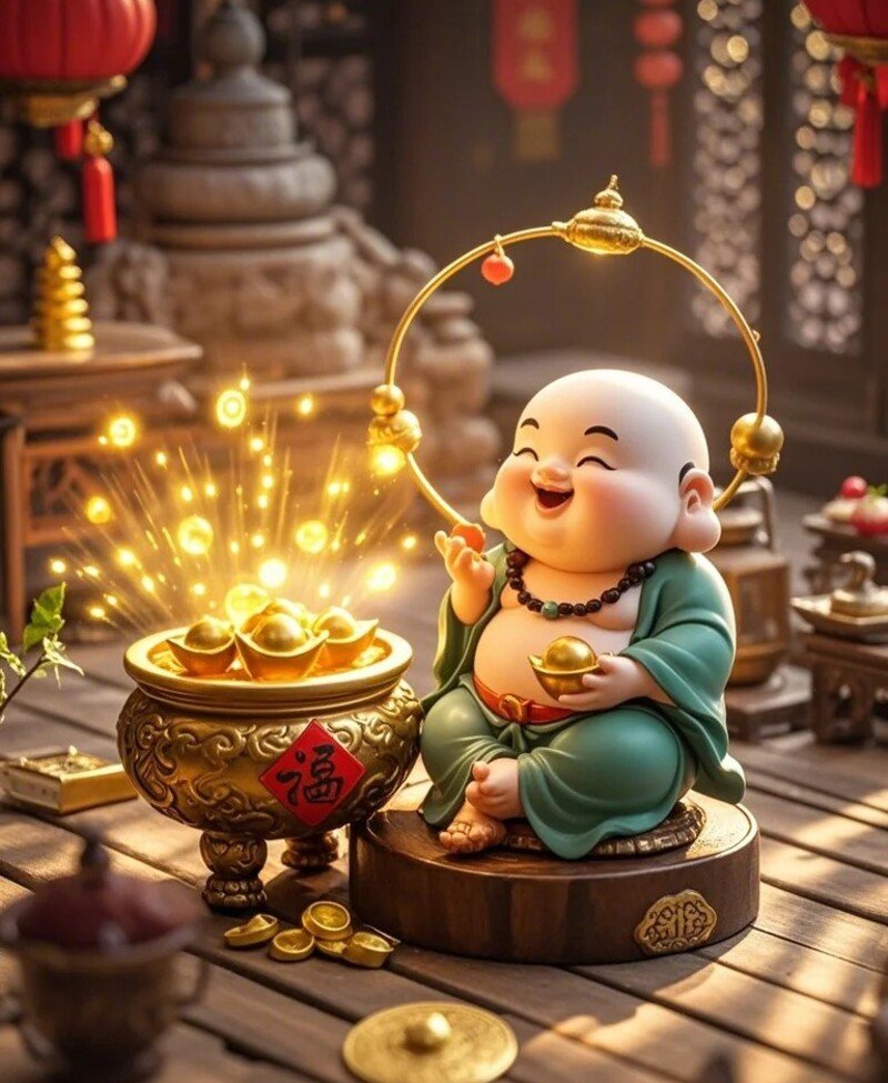 thần tài ảnh nền đẹp