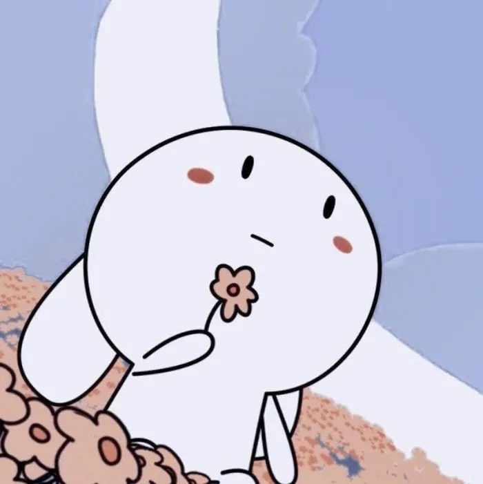 thỏ bảy màu cute avatar