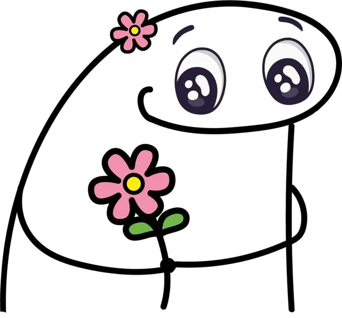 vẽ người que cute