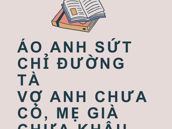 Áo Anh Sứt Chỉ Đường Tà, Vợ Anh Chưa Có, Mẹ Già Chưa Khâu: Ý Nghĩa và Giá Trị Cuộc Sống