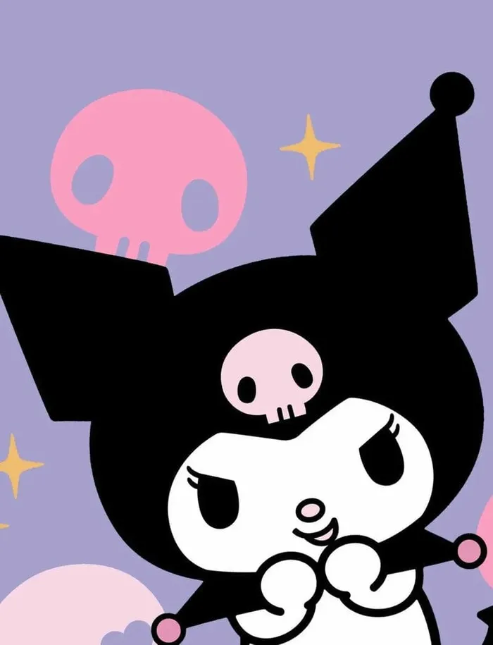 Hình nền Kuromi đáng yêu