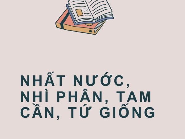 Giải nghĩa câu “Nhất nước, nhì phân, tam cần, tứ giống”