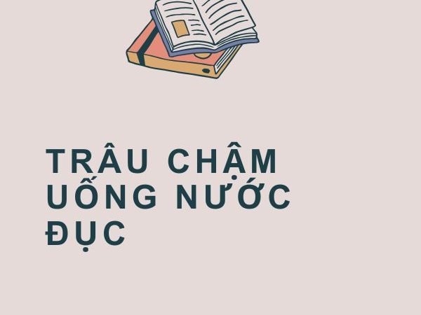 Giải nghĩa câu “Trâu chậm uống nước đục”