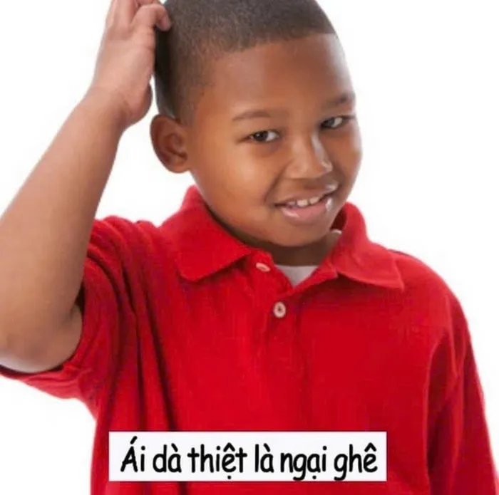 ảnh gãi đầu bối rối