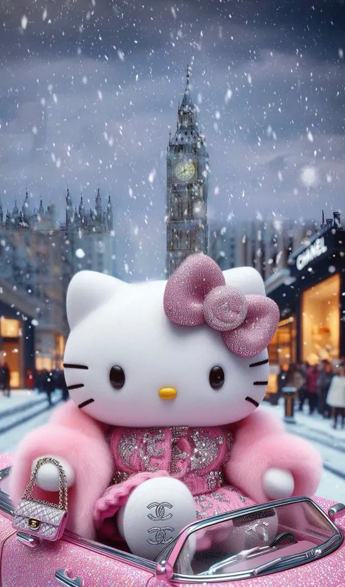 ảnh kitty mùa đông