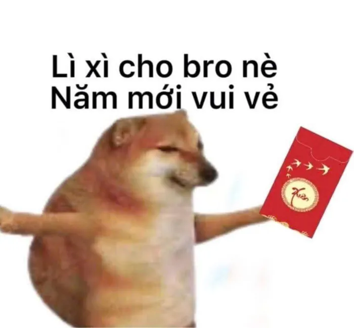 ảnh lì xì meme