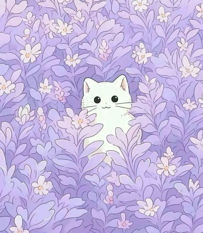 ảnh màu tím cute