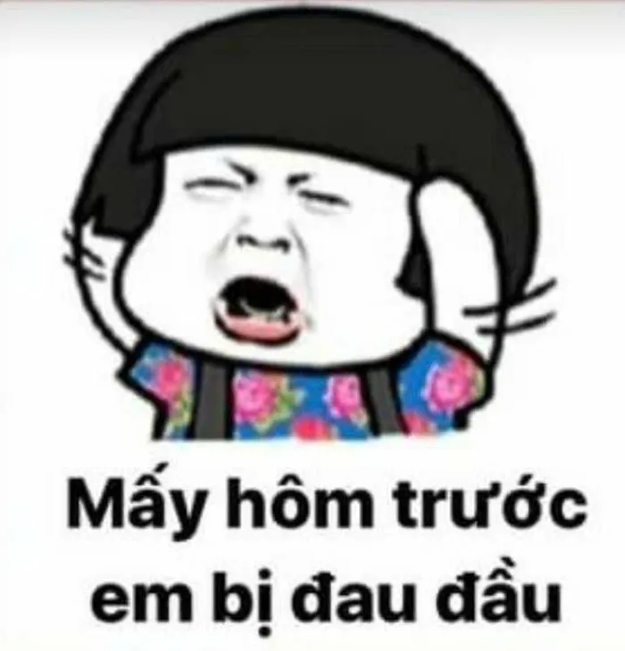 ảnh meme đau đầu