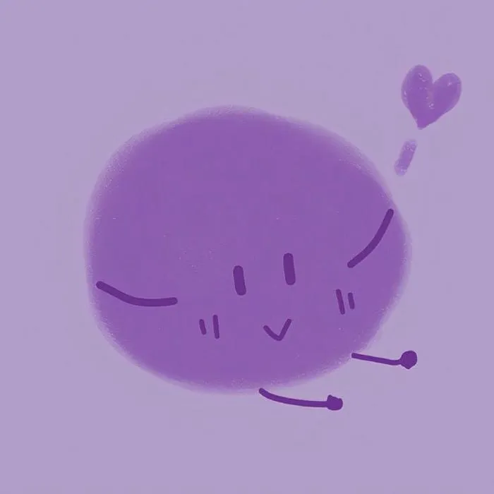 ảnh nền cute màu tím