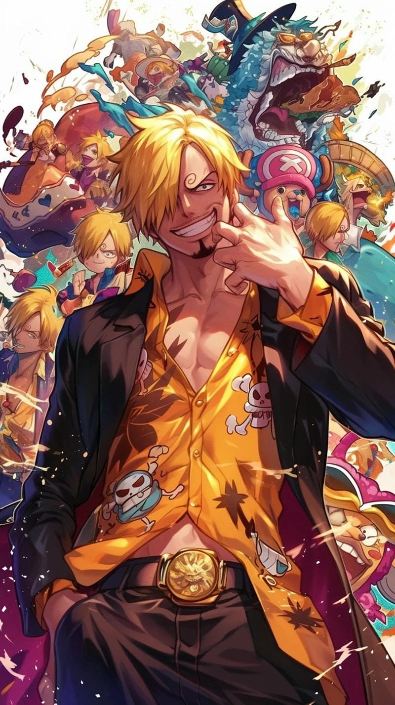 ảnh sanji và cả team